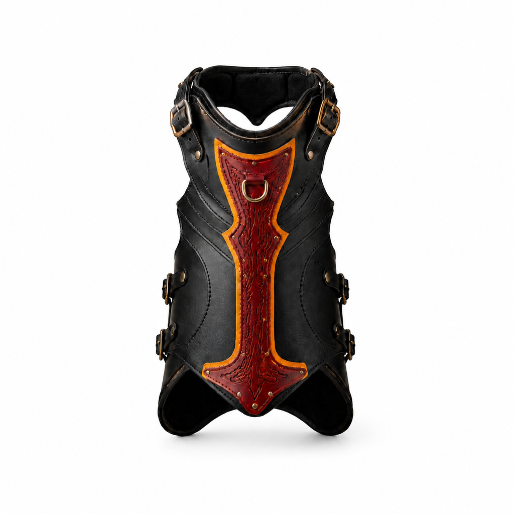 TACIN Leather Cat Vest