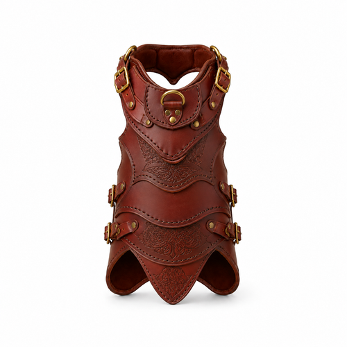 TACIN Leather Cat Vest